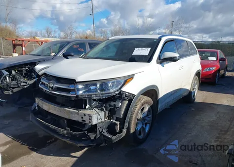 2017 Toyota Highlander Limited из США, поврежденный, VIN 5TDDZRFH6HS432836